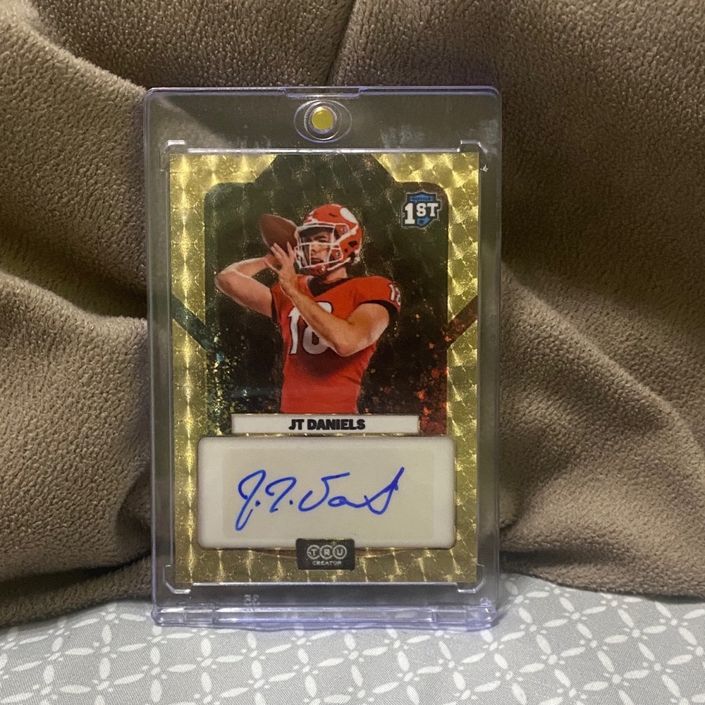 2021 Tru Creator JT Daniel’s 1/1 Superfractor Autograph!!!